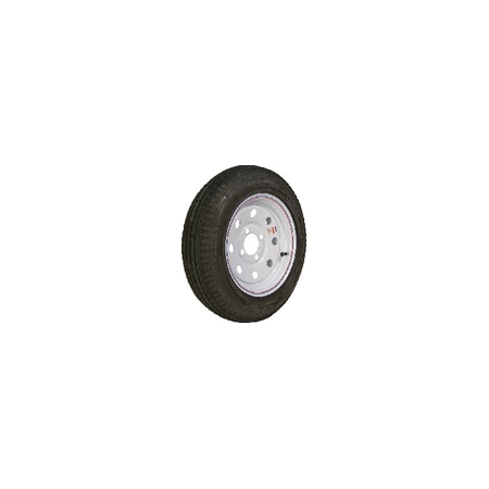 Loadstar Bias Tire & Wheel (Rim) Assembly 480-12 4 Hole 4 Ply
